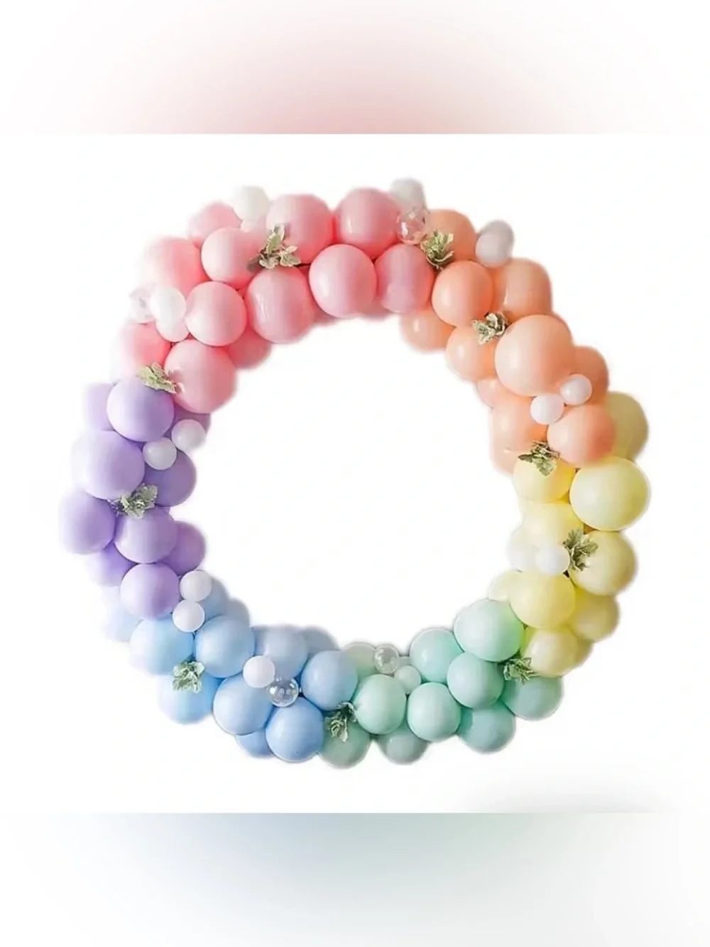 Round Balloon Arch Stand Kit – Party Wedding Birthday Backdrop Holder 5.9ft